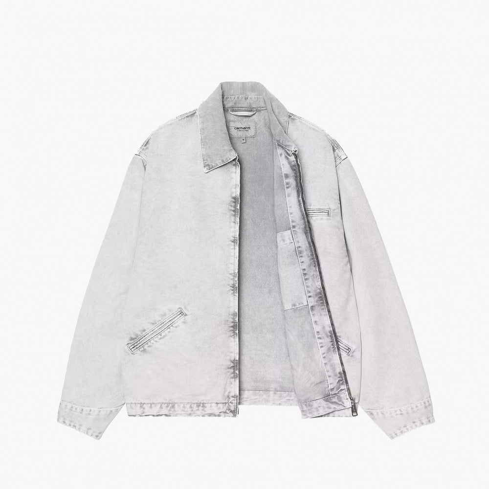 OG Detroit Jacket 100 % Organic Cotton black / black chalked washed