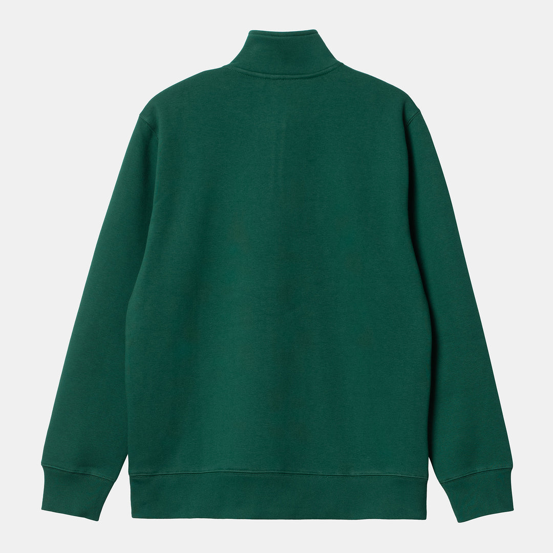 Chase Neck Zip Sweat - Chervil