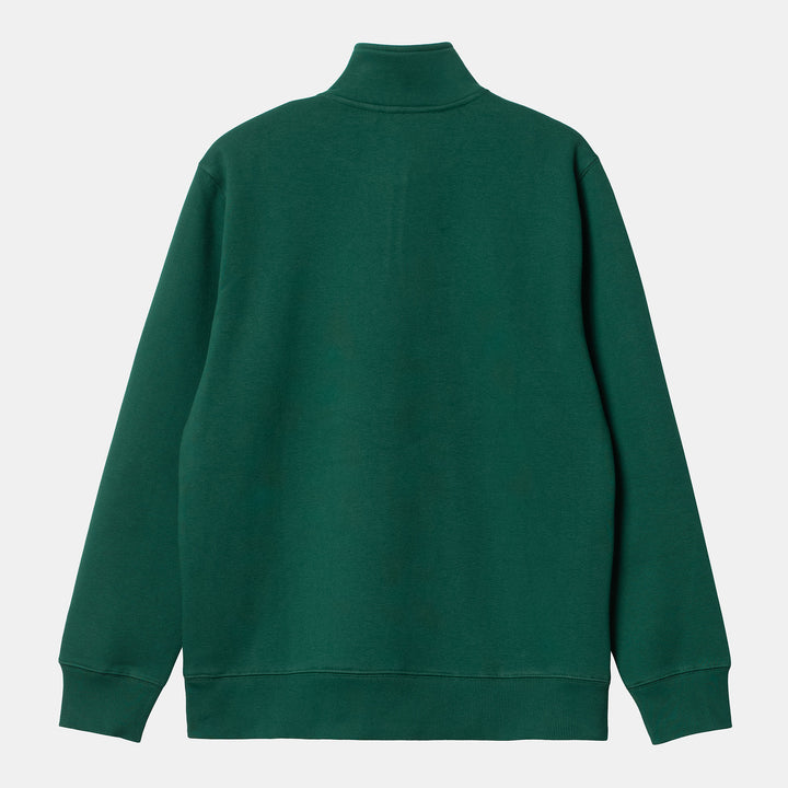 Chase Neck Zip Sweat - Chervil