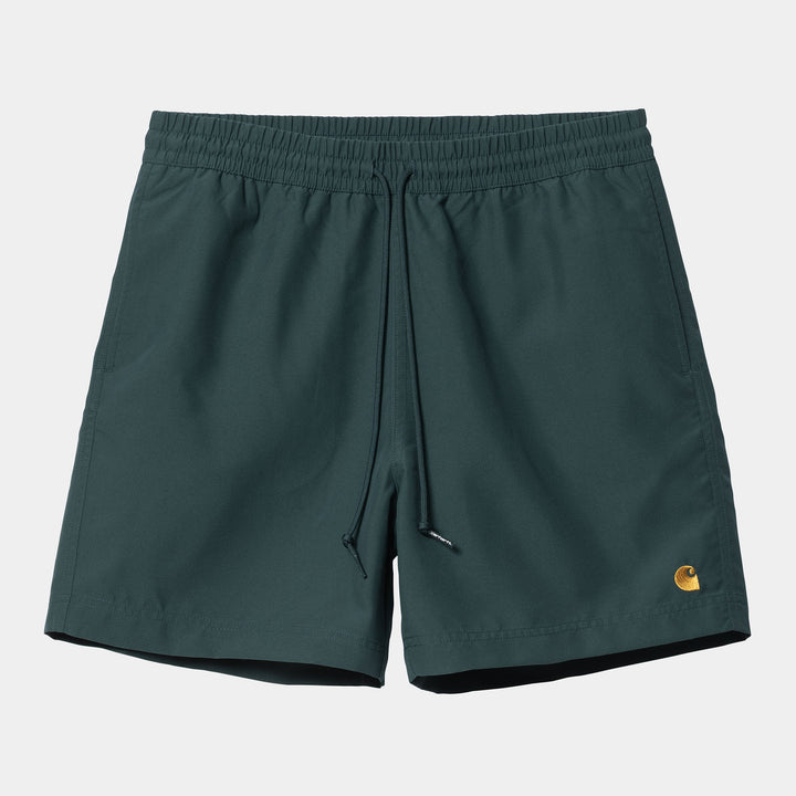 Chase Swim Trunks - botanic/gold