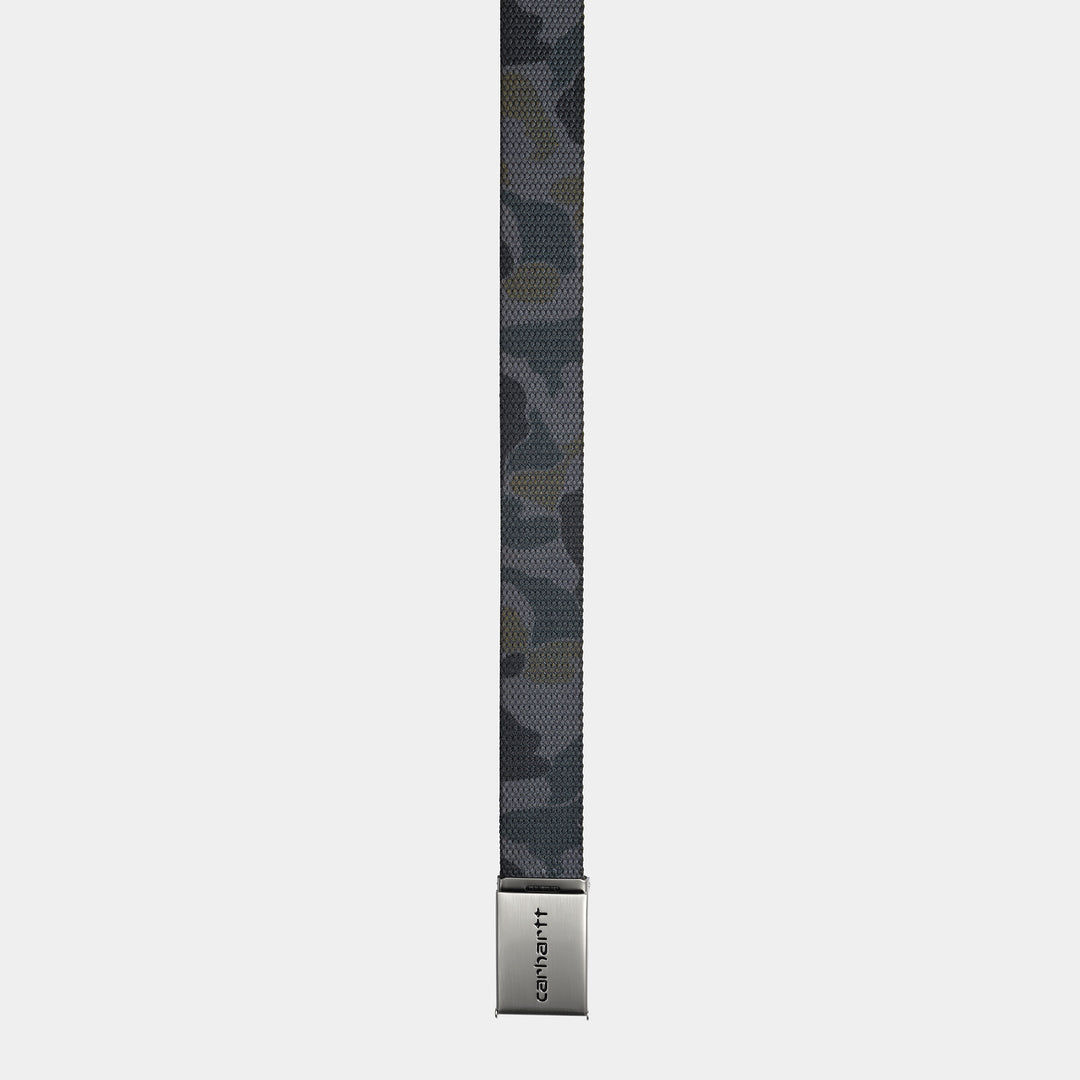 Clip Belt Chrome - camo duck grey