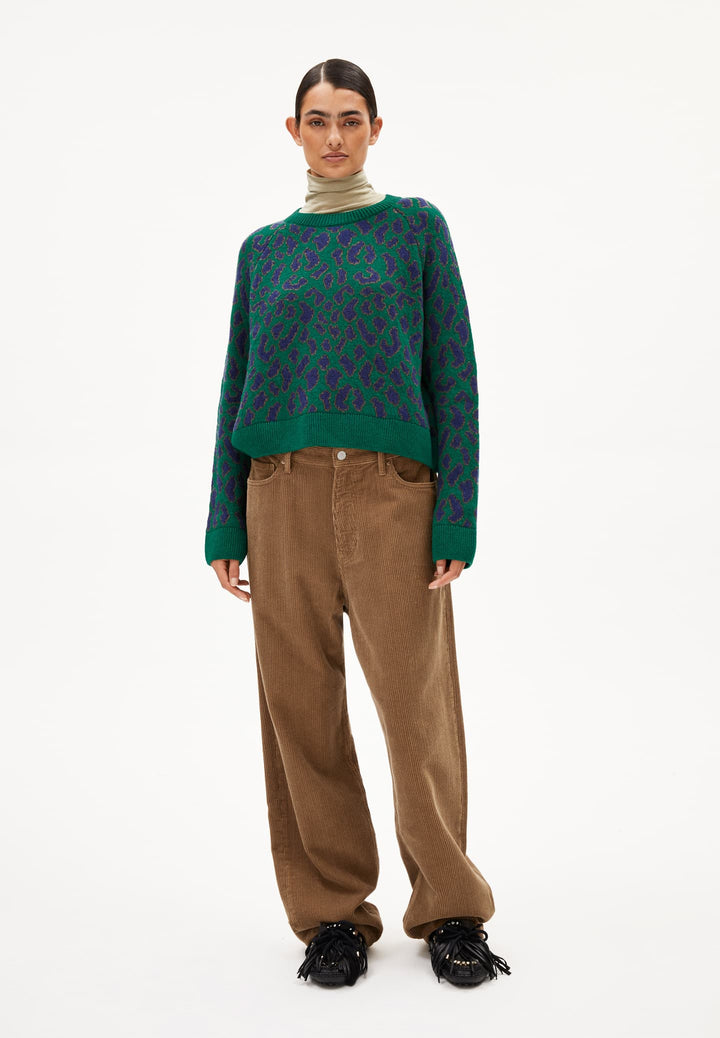 DILIRIAA LEOPAA - emerald green