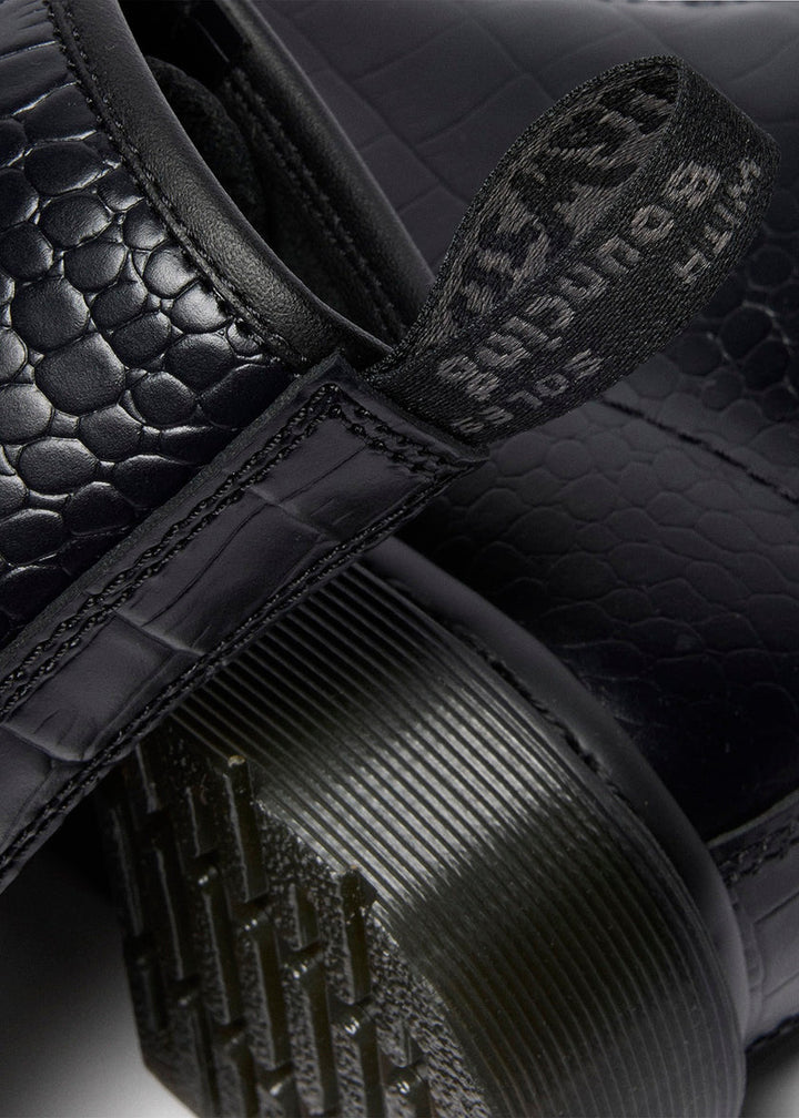 1460 BEX -  CROCO BLACK