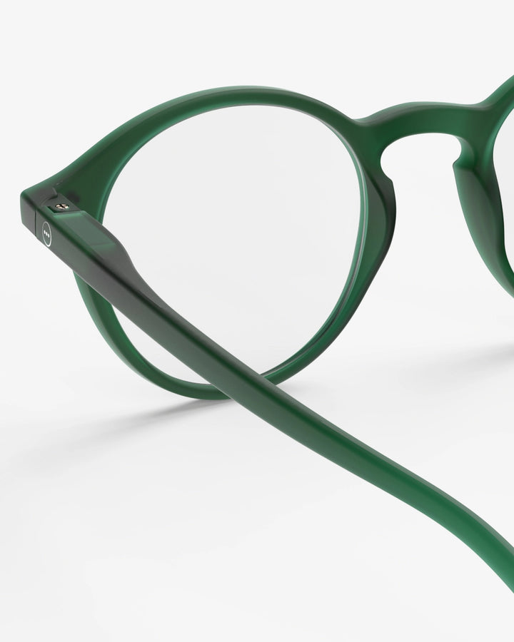 #D Reading Glasses - green