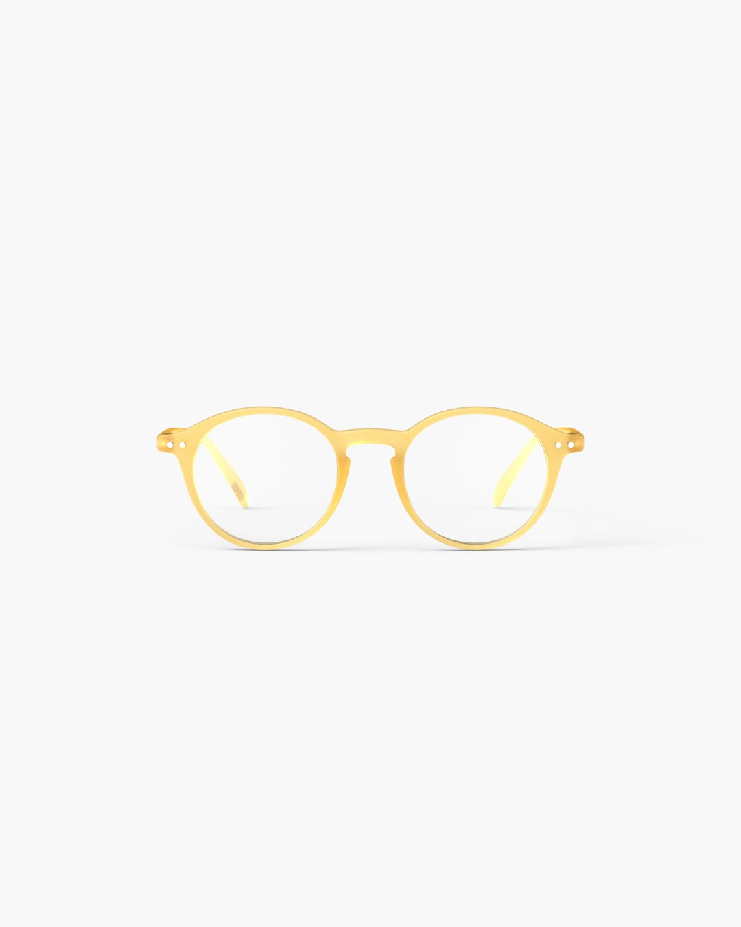 #D Reading Glasses - yellow honey