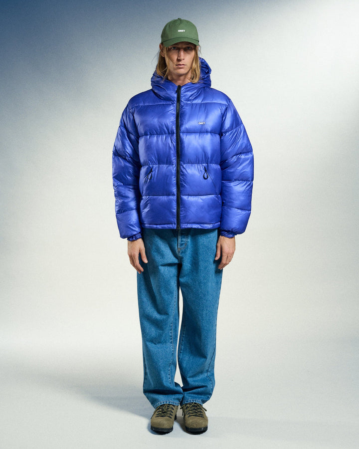 STRATUS PUFFER JACKET -  BLUE