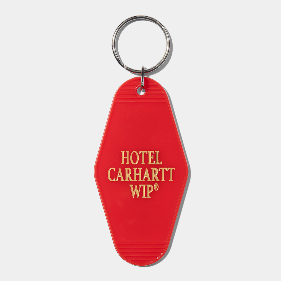 Hotel Keys Keychain - scarlet winter spice
