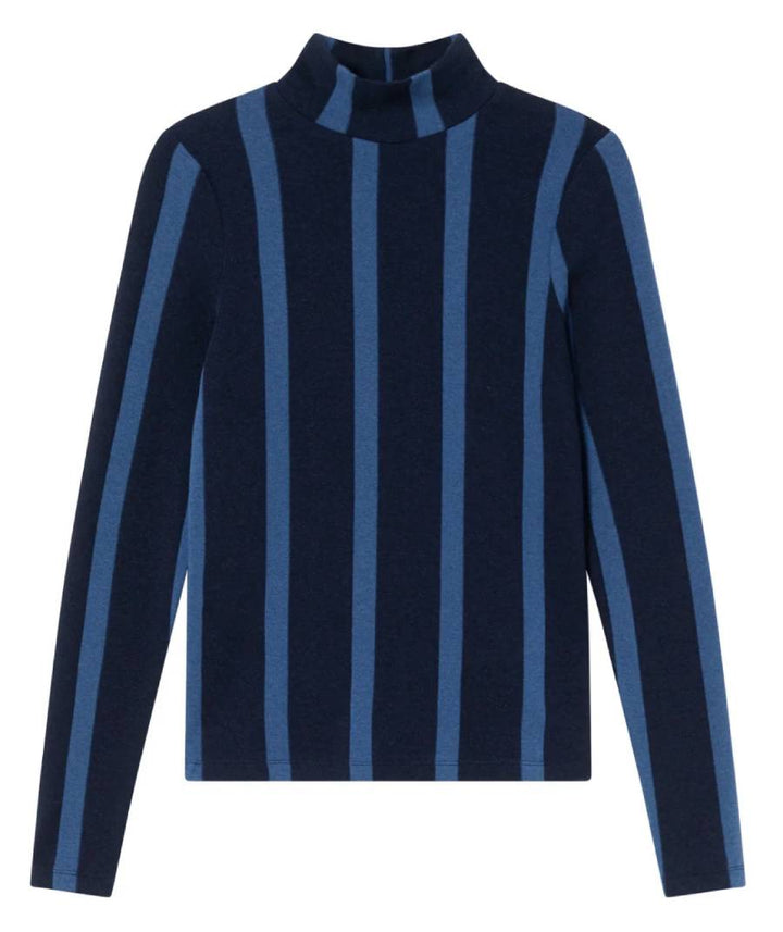 ELLEN TOP - navy dark heritage