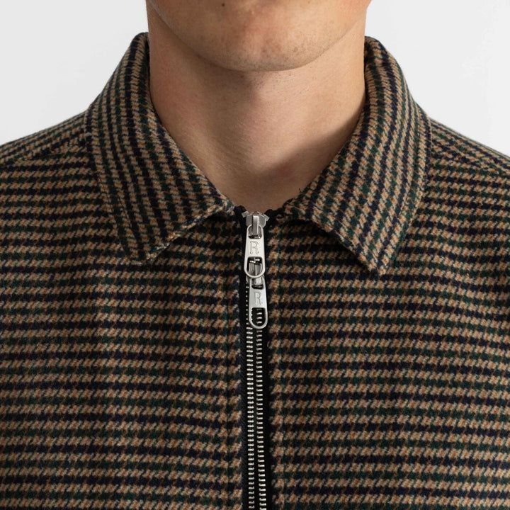 Zipped Overshirt - green