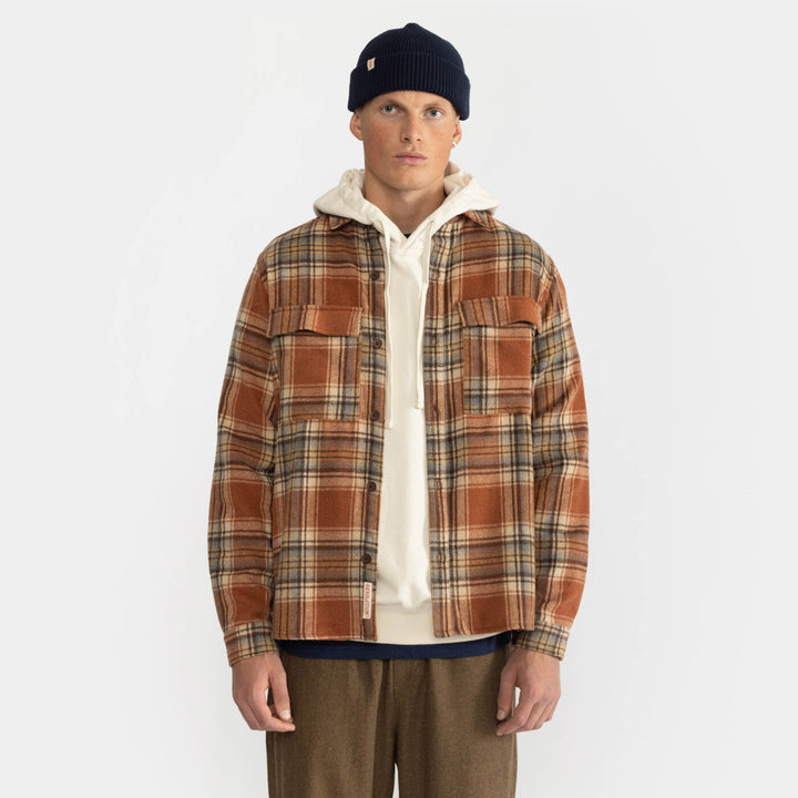 Utility Overshirt - lightbrown
