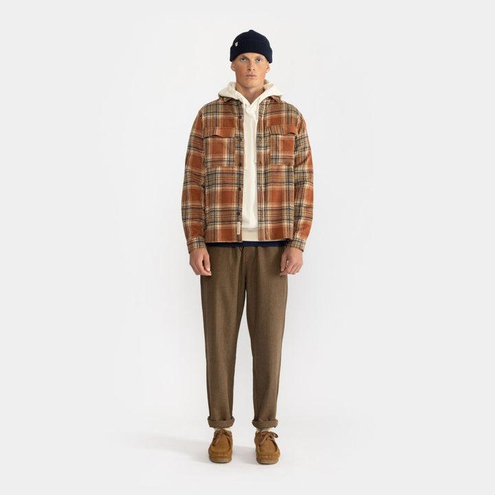 Utility Overshirt - lightbrown