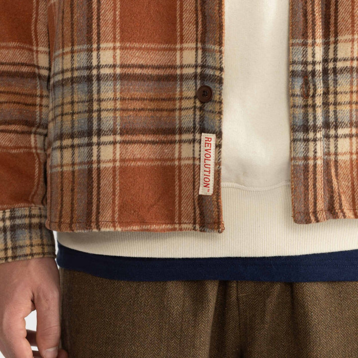 Utility Overshirt - lightbrown