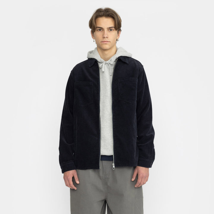 Overshirt Zip - navy