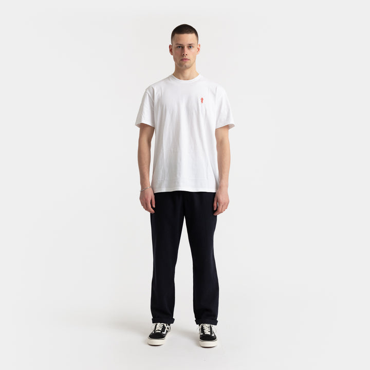 Casual Trousers Herringbone - navy