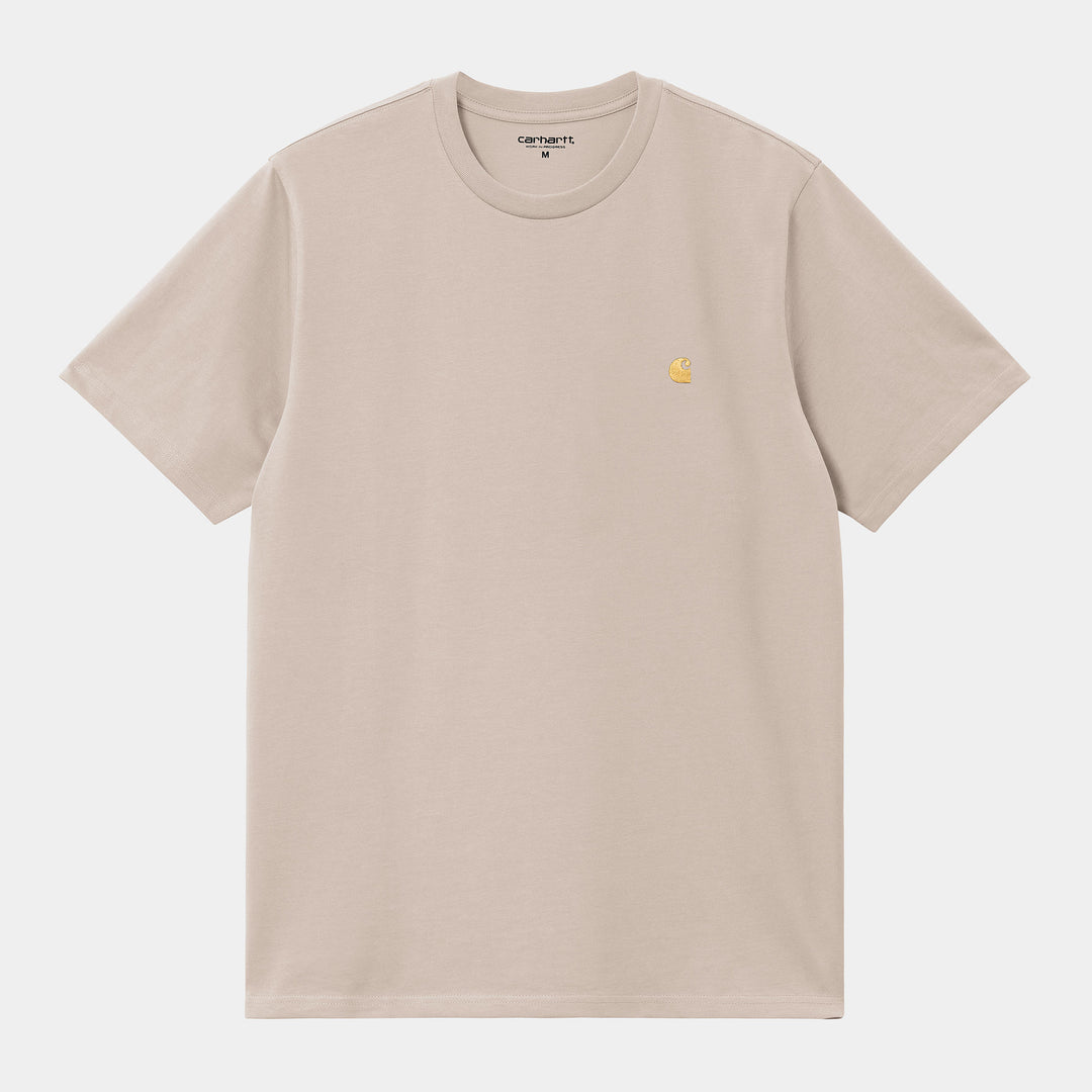 S/S Chase T-Shirt 100 % Cotton Dusky beige