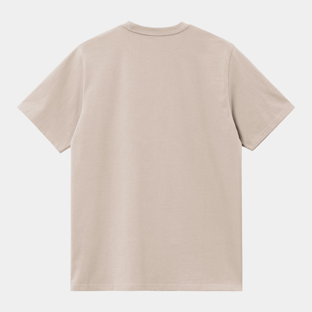 S/S Chase T-Shirt 100 % Cotton Dusky beige