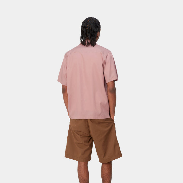 Delray Shirt 60/40 % Tencel/Cotton Glassy Pink/ Black -