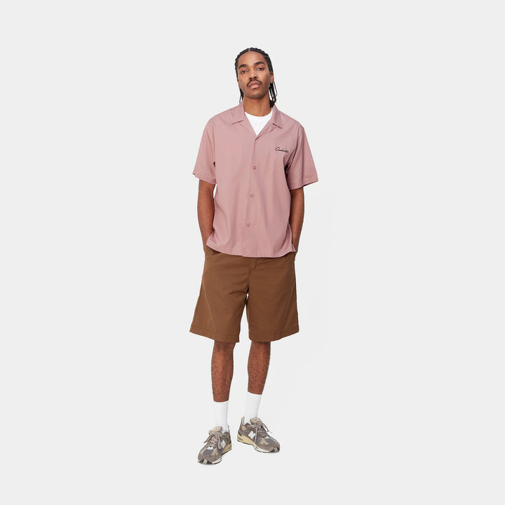 Delray Shirt 60/40 % Tencel/Cotton Glassy Pink/ Black -