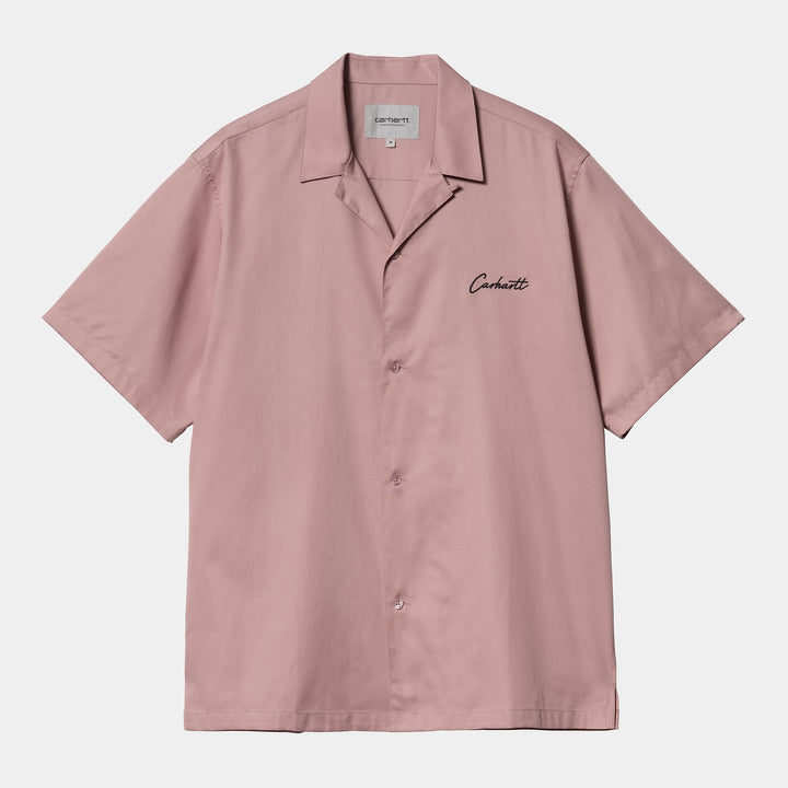 Delray Shirt 60/40 % Tencel/Cotton Glassy Pink/ Black -