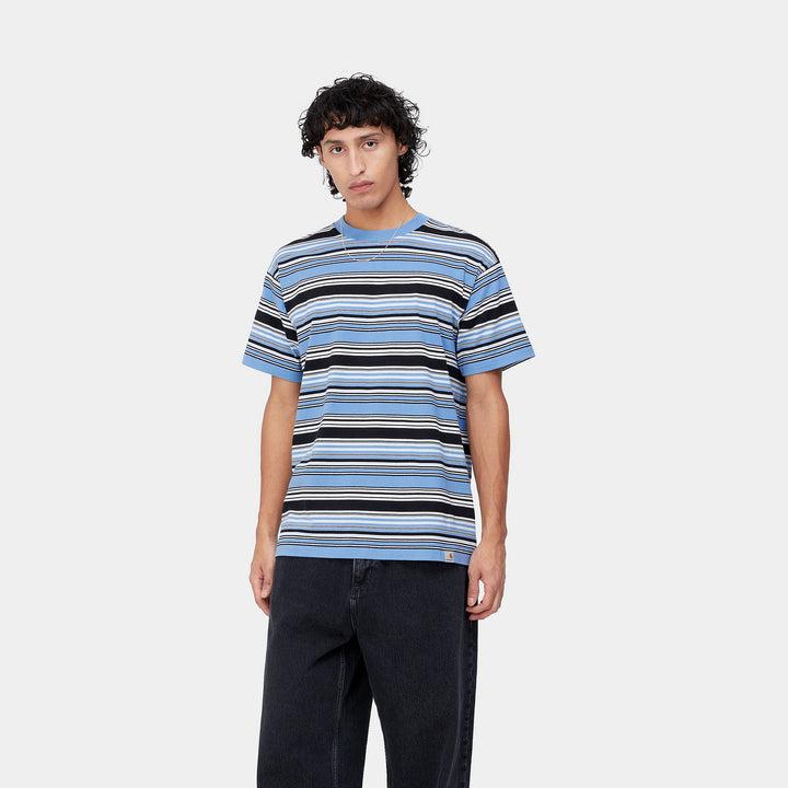 S/S Lafferty T-Shirt - blue/white