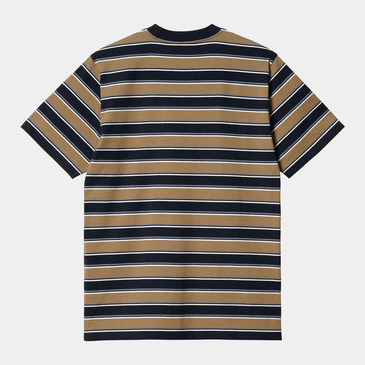 S/S Leone T-Shirt - Leone Stripe/Bufallo