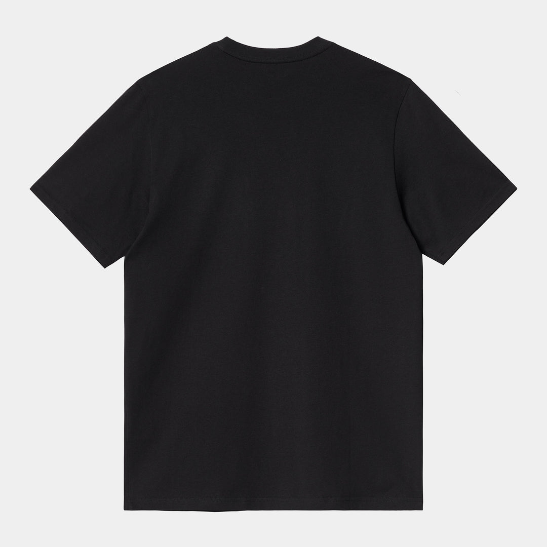 S/S Pocket Heart T-Shirt - black black