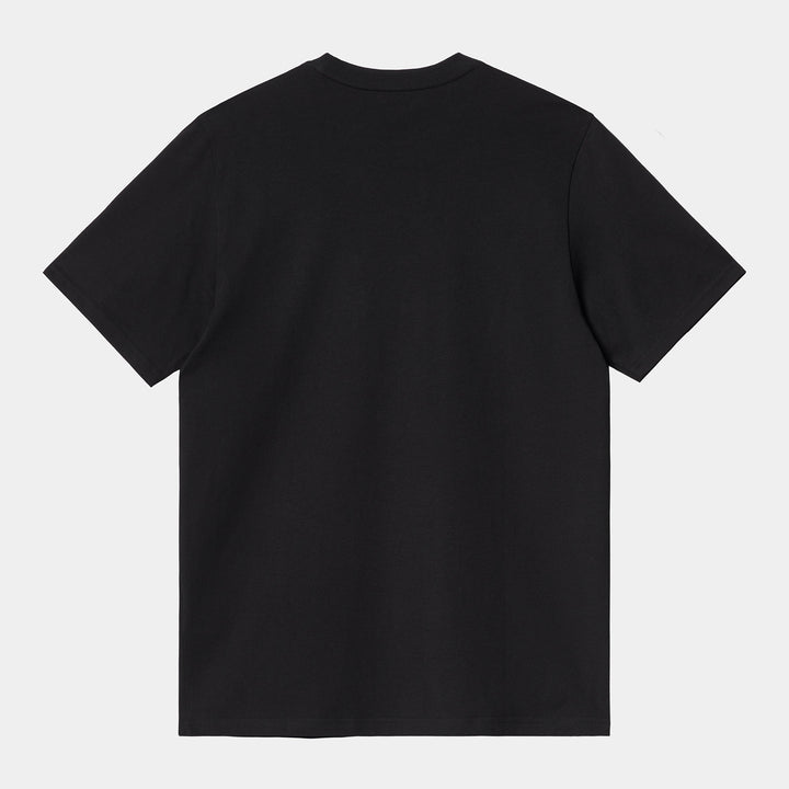 S/S Pocket Heart T-Shirt - black black