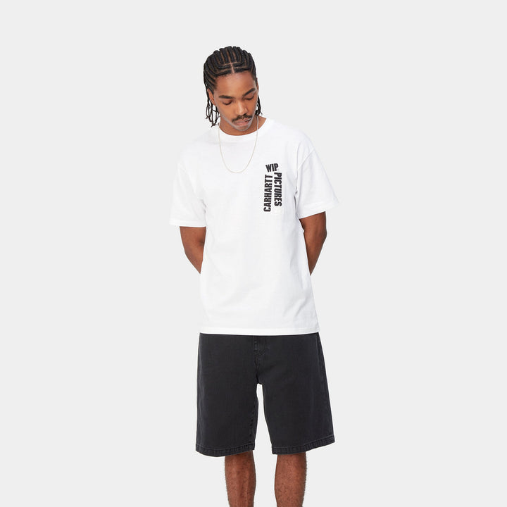 Wip Pictures T-Shirt 100 % Organic Cotton White -