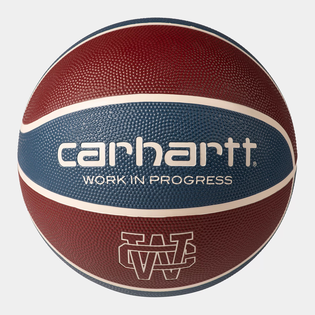 Spalding for Carhartt WIP Basketball Rubber Mulberry, Dusky Blue / Naturel --- One Size Fits All