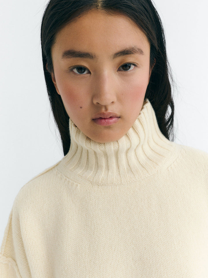 ECRU IMOGEN KNITTED SWEATER