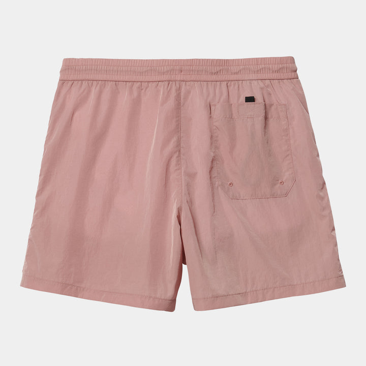 Tobes Swim Trunks - Glassy Pink/ White