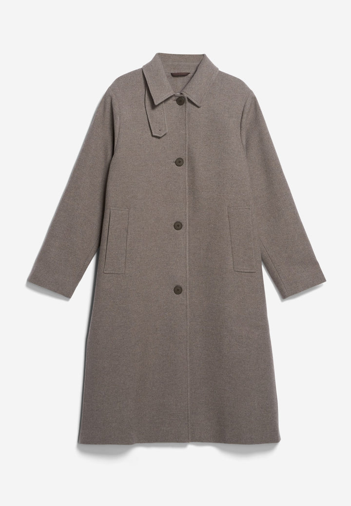 Vaanoise wool - dark caramel melange