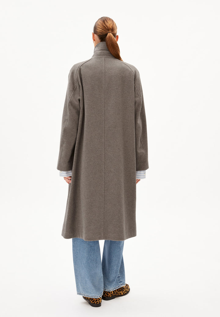 Vaanoise wool - dark caramel melange