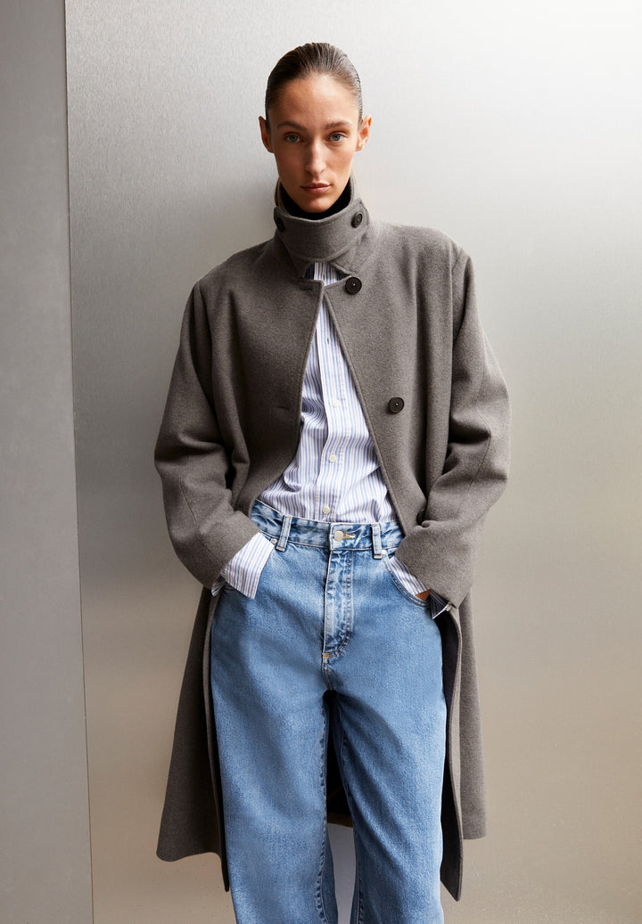 Vaanoise wool - dark caramel melange