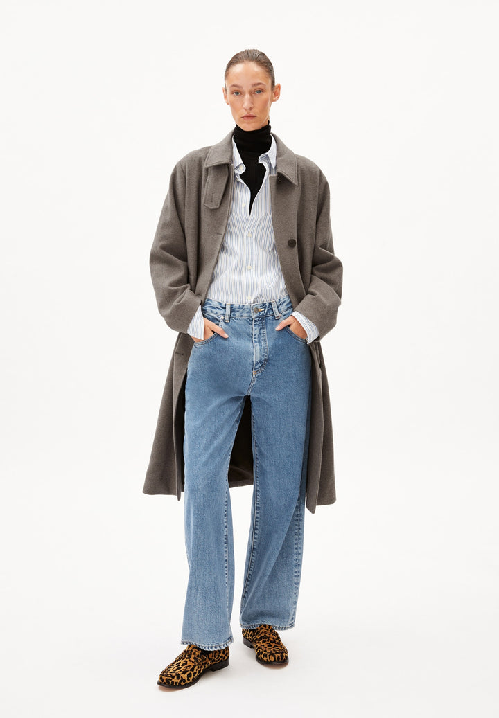 Vaanoise wool - dark caramel melange