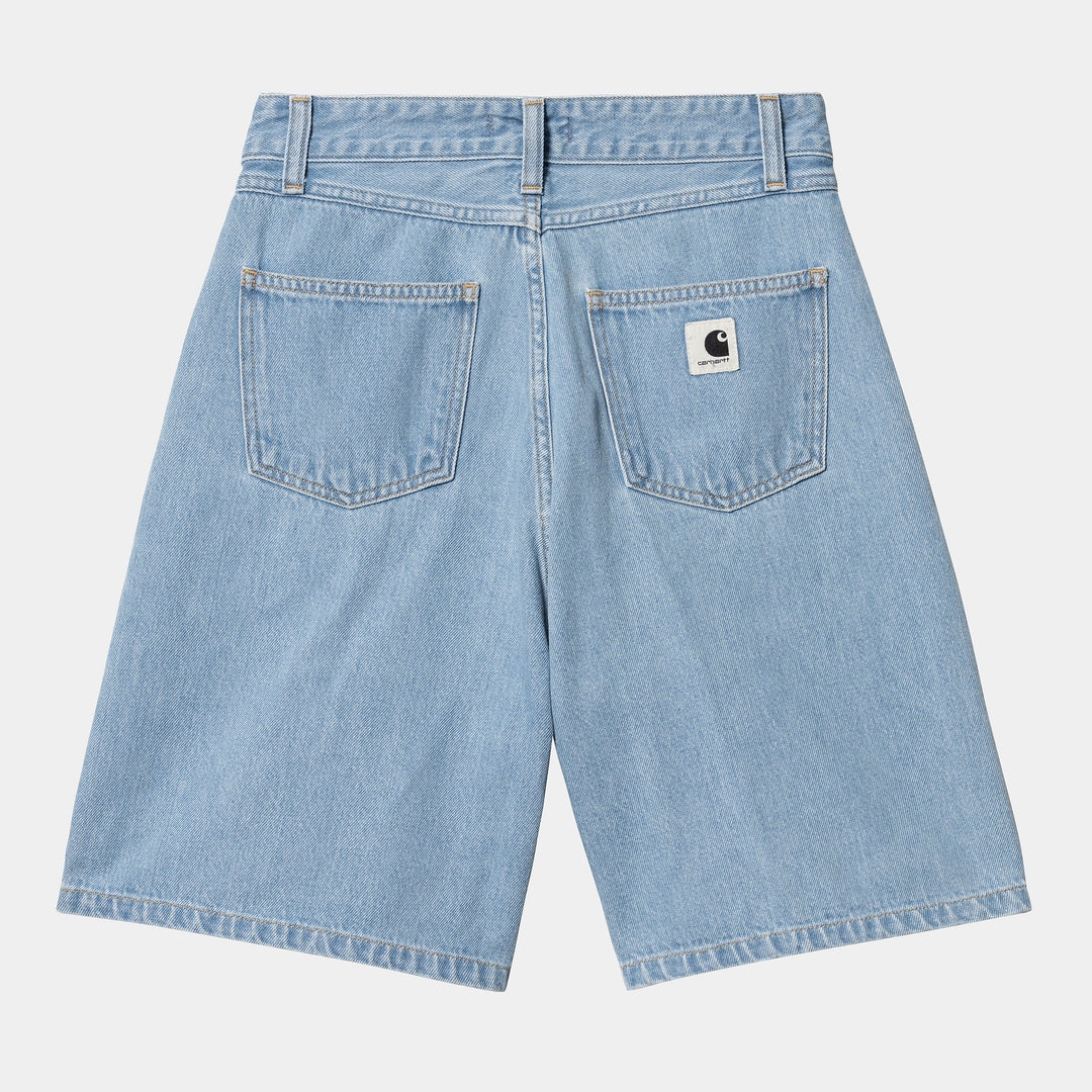 W' Alta Short 100 % Cotton Blue stone bleached