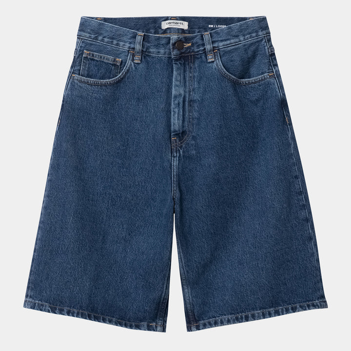 W' Brandon Short - blue stonewashed