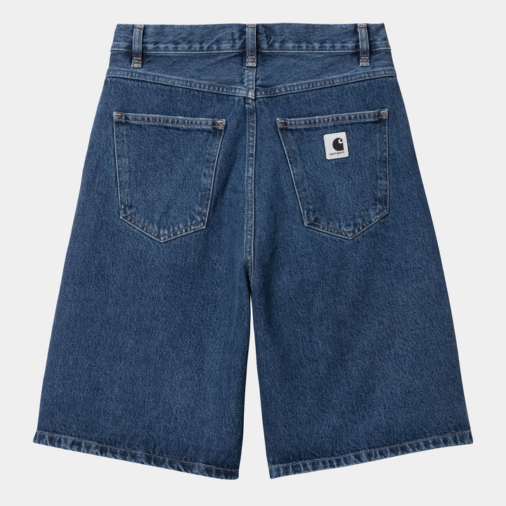 W' Brandon Short - blue stonewashed