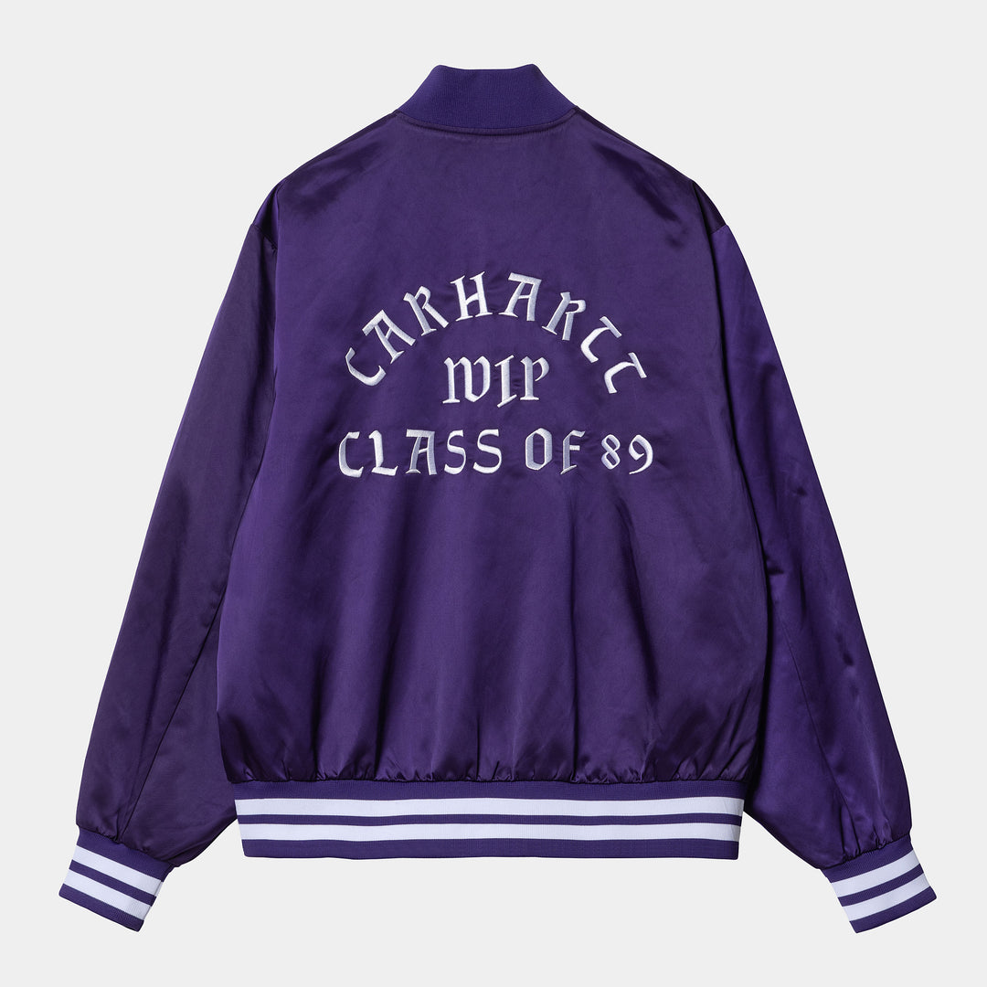 W' Class of 89 Bomber Jacket - Elder / White