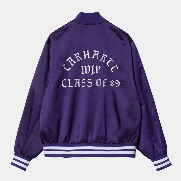 W' Class of 89 Bomber Jacket - Elder / White