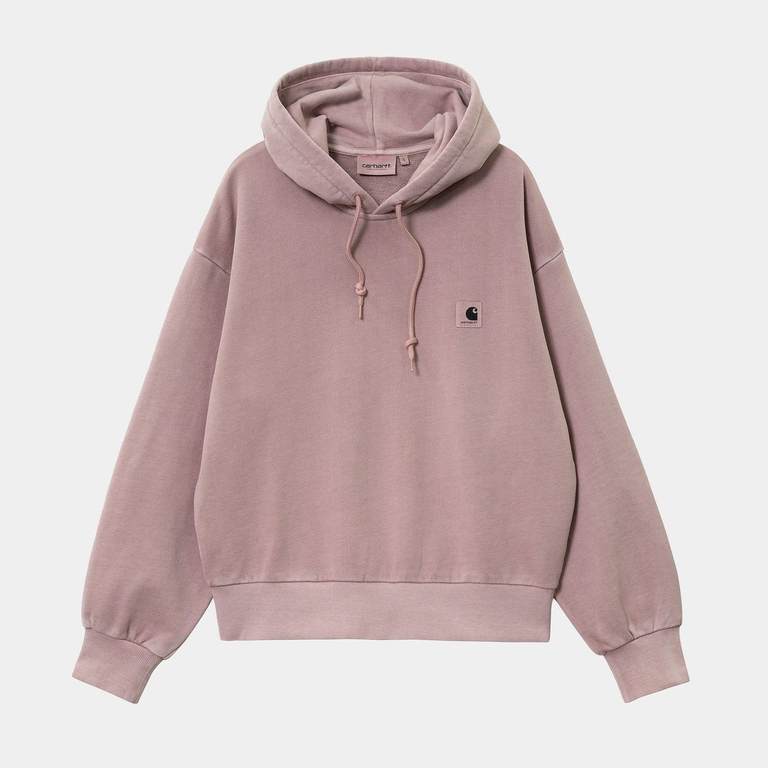 W' Hooded Nelson Sweatshirt - glassy pink
