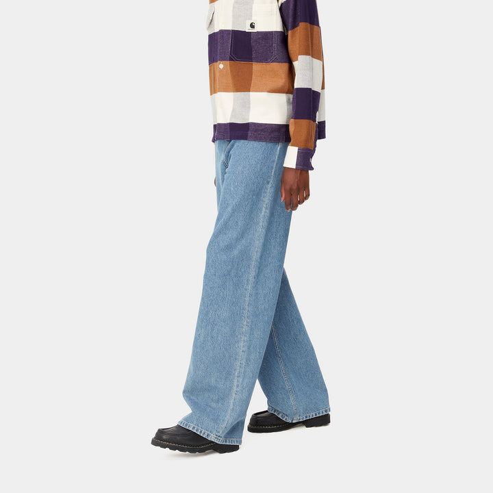 W' Jane Pant - blue heavy stone wash