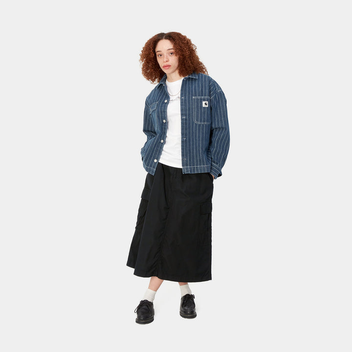 W' Jet Cargo Skirt - black