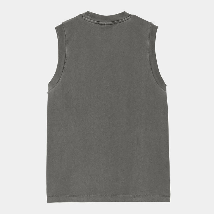W' Nelson A-Shirt 100 % Organic Cotton Graphite garment dyed
