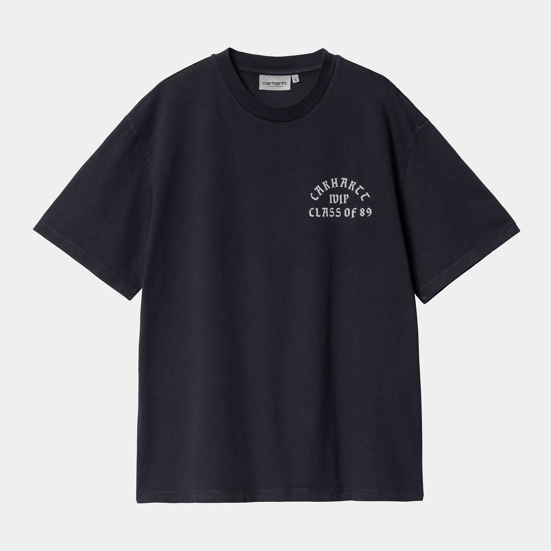 W' S/S Class of 89 T-Shirt - dark navy