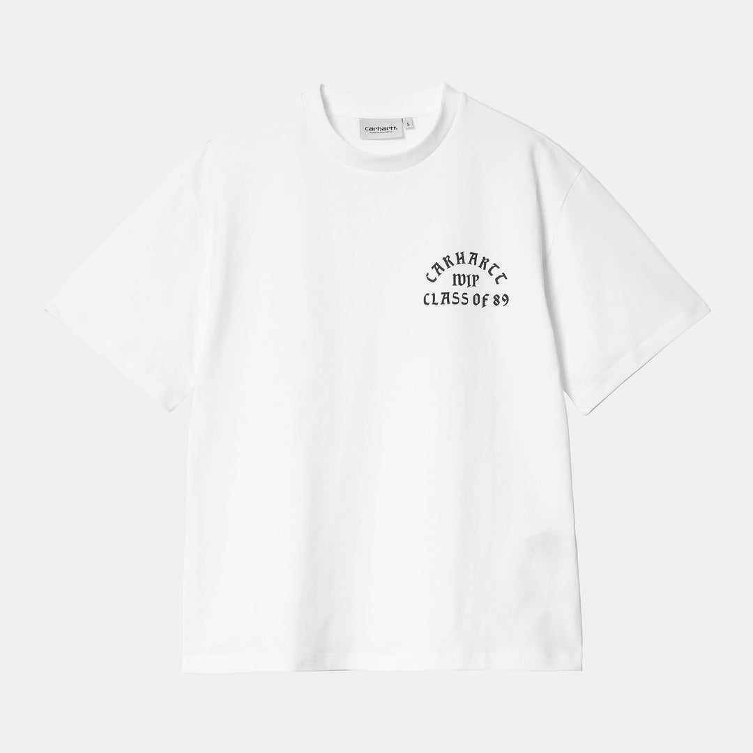 W' S/S Class of 89 T-Shirt - white