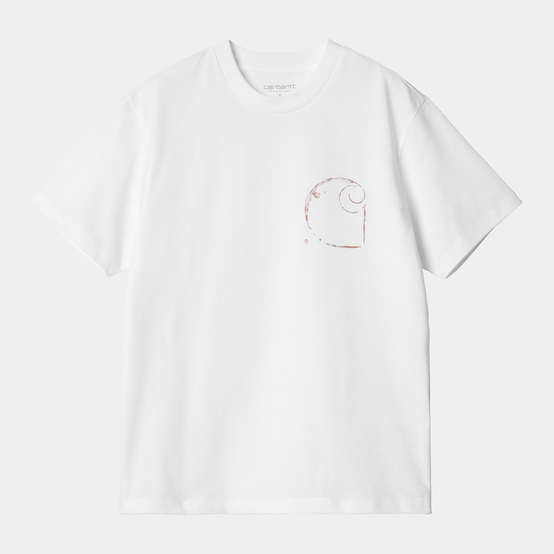 W' S/S Java T-Shirt 100 % Organic Cotton White