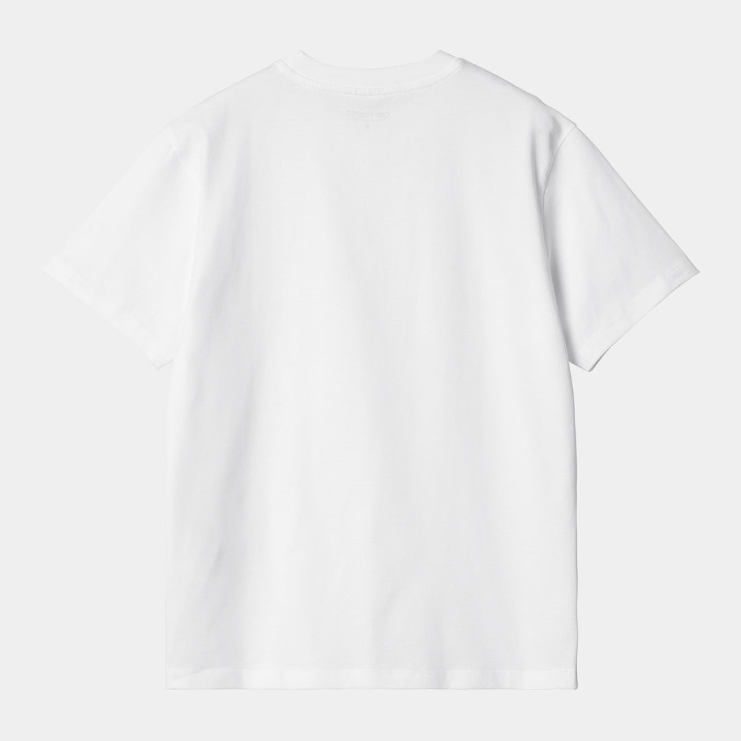 W' S/S Java T-Shirt 100 % Organic Cotton White