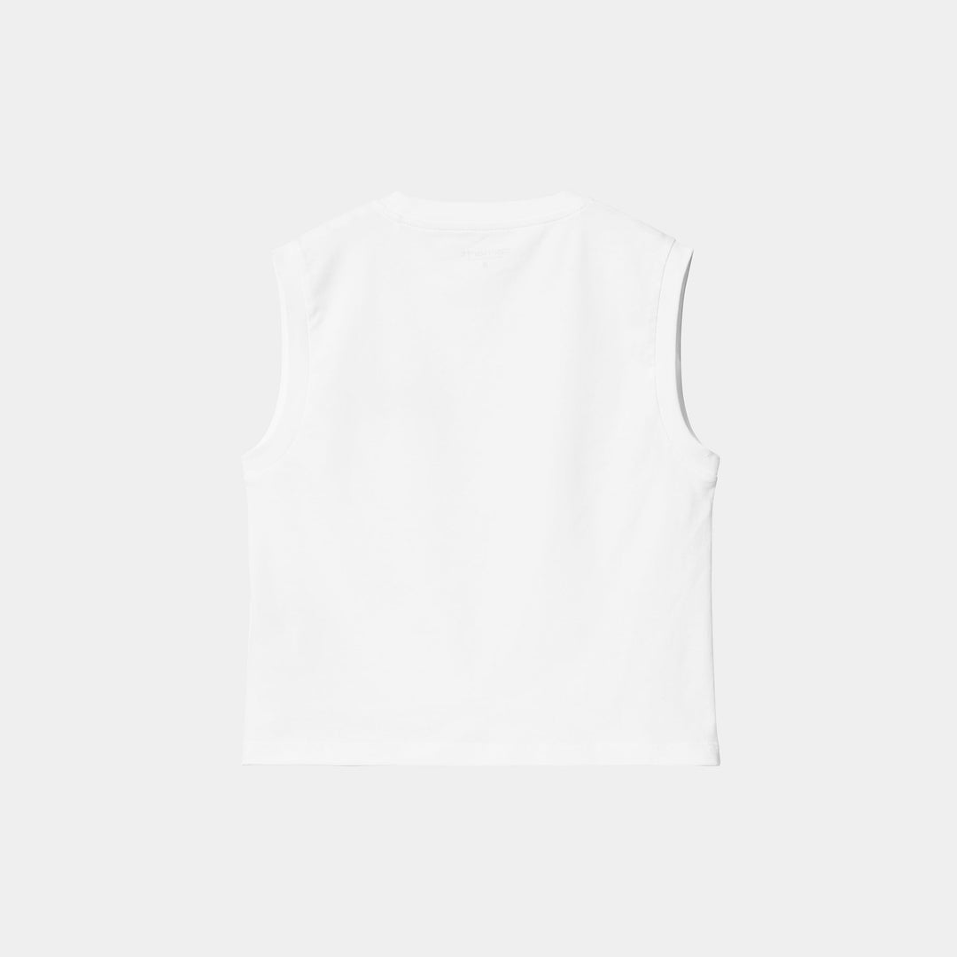 W' University Script A-Shirt - white