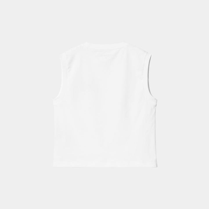 W' University Script A-Shirt - white